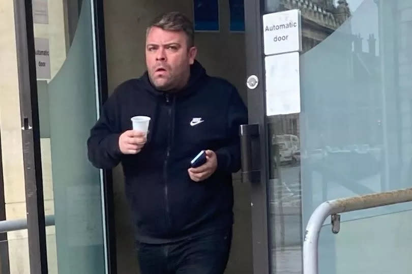 Aaron Exelby, pictured outside Hull Crown Court