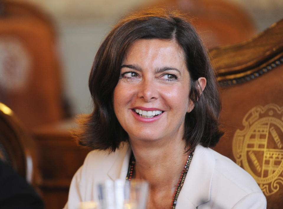 Laura Boldrini, president of Italy's Chamber of Deputies