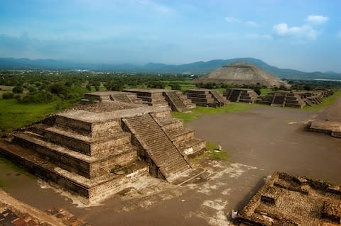 The Pyramid of the Sun – Teotihuacán - Credit: Getty