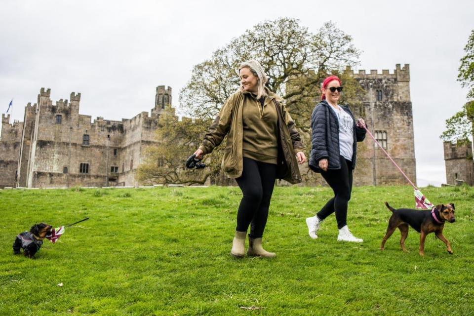 The Northern Echo: The Raby Castle Great British Dog Walk in aid of Hearing Dogs for Deaf People.