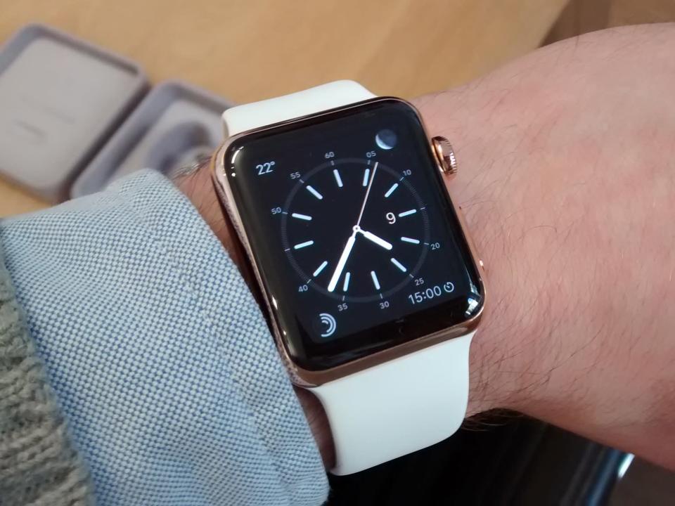 apple watch edition rose gold covent garden