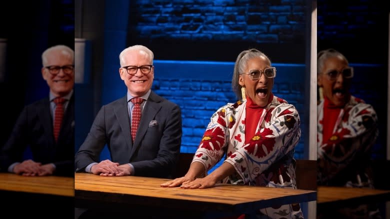 Carla Hall and Tim Gunn