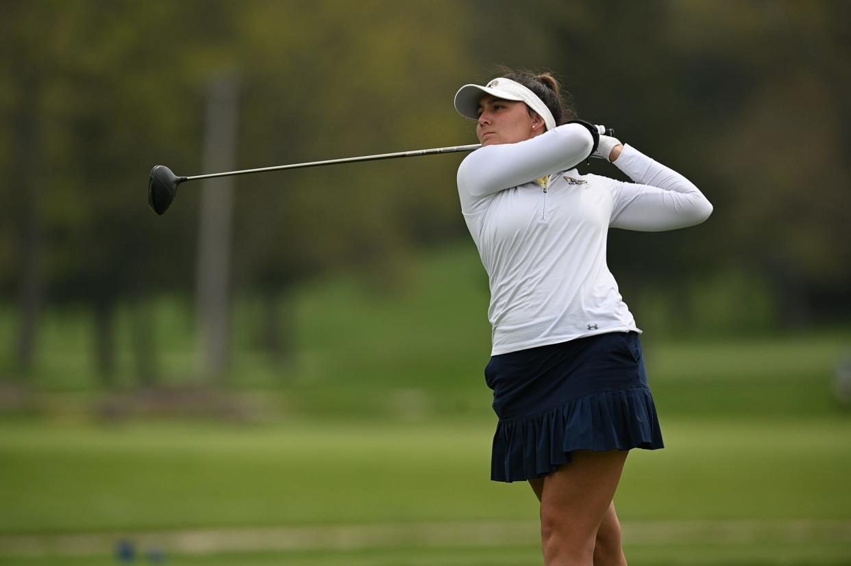 Senior Chloe Salort finished second individually while helping Kent State secure its 23rd consecutive MAC title on Sunday.