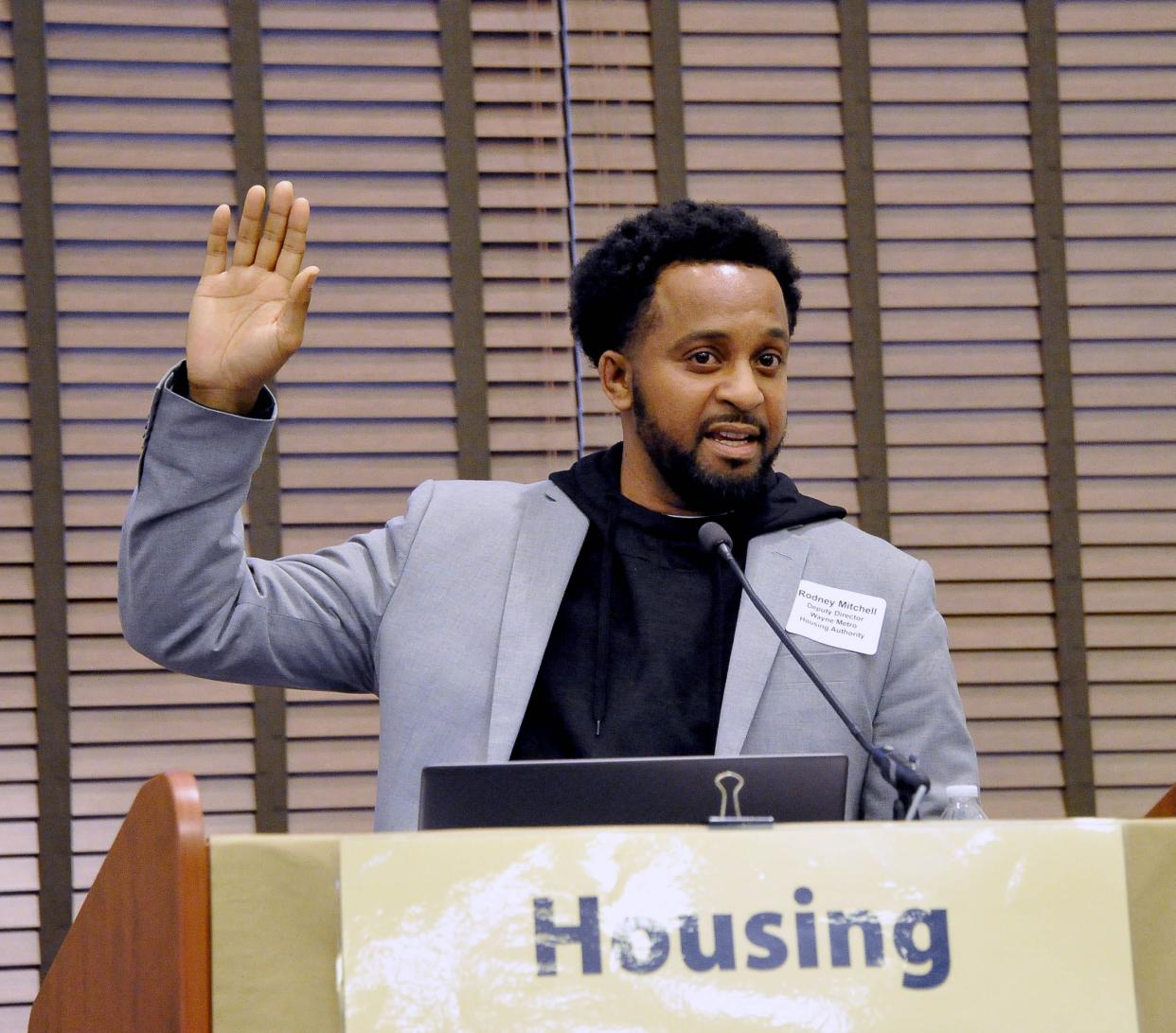 Rodney Mitchell, deputy director at Wayne Metropolitan Housing Authority, said as of March 19 there were 1,205 applicants on the WCMH waiting list for Section 8 housing, and there were 1,291 applicants on the public housing waiting list.
