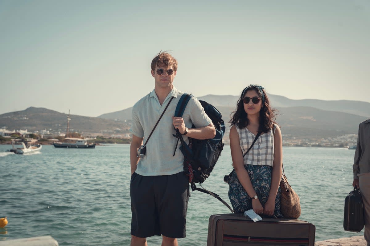 Leo Woodall and Ambika Mod star in Netflix series One Day (Matthew Towers/Netflix)