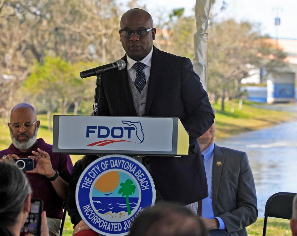 Daytona Beach Mayor Derrick Henry told the crowd at Friday's East International Speedway Boulevard road project groundbreaking ceremony that the best is yet to come for the city.
