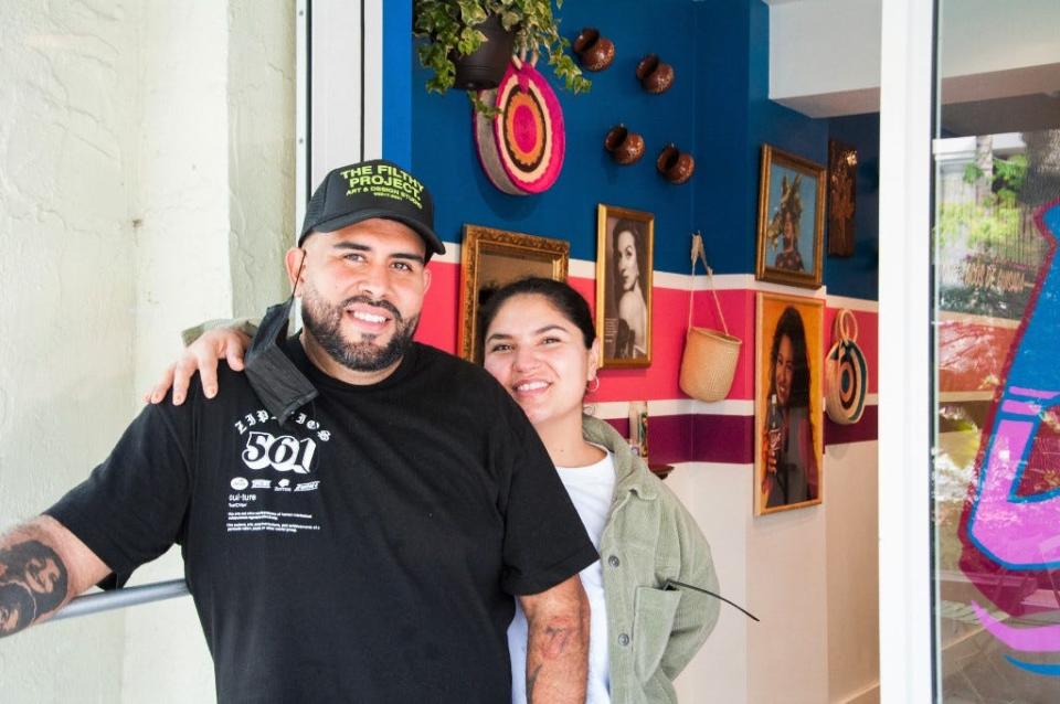 Ricky and Niria Perez are the hands and minds behind Taqueria Bonitas, a new taco shop at Rosemary Square.