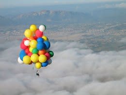Clusterofballoons