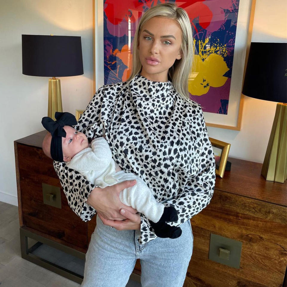 <p>Her fellow <em>Vanderpump Rules </em>star wrote on Instagram, "We are such a vibe right now, O." Kent welcomed <span>daughter Ocean</span> with fiancé <a href="https://people.com/tv/lala-kent-denies-split-randall-emmett-archiving-photos/" rel="nofollow noopener" target="_blank" data-ylk="slk:Randall Emmett;elm:context_link;itc:0;sec:content-canvas" class="link ">Randall Emmett</a> in March 2021. </p>