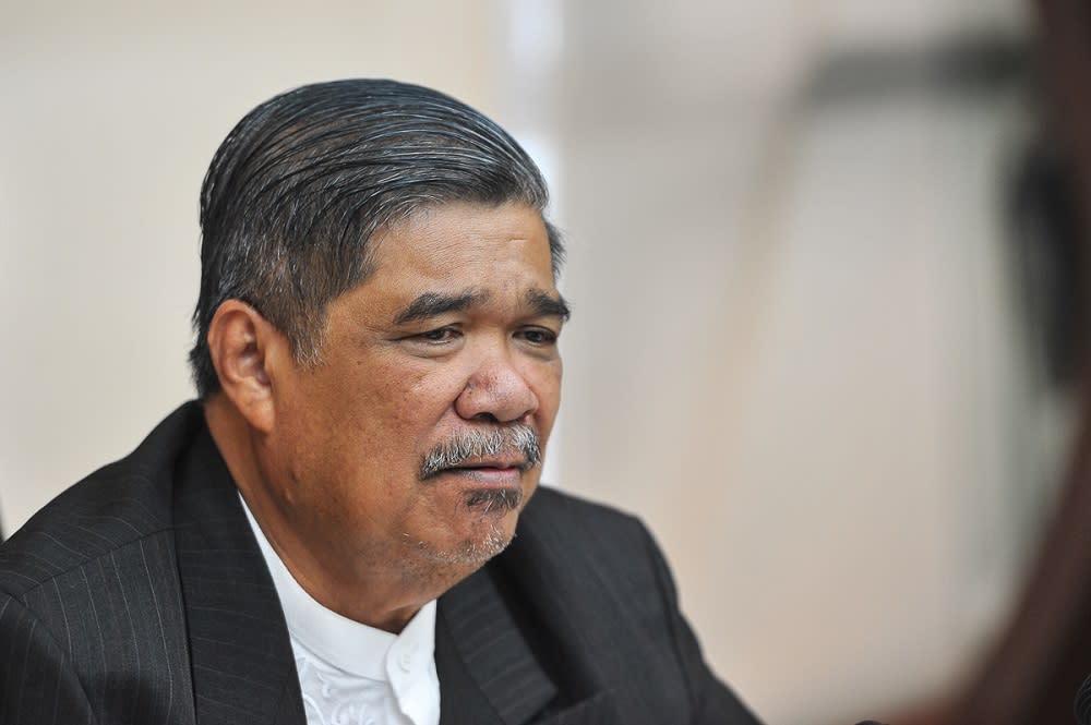 Mohamad Sabu's son Ahmad Saiful was arrested on January 5 during an early-morning police raid after he tested positive for drugs. — Picture by Shafwan Zaidon