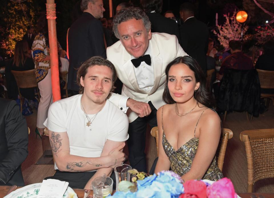 Leo's Cannes documentary 'And We Go Green' party hosts Brooklyn Beckham and Dua Lipa