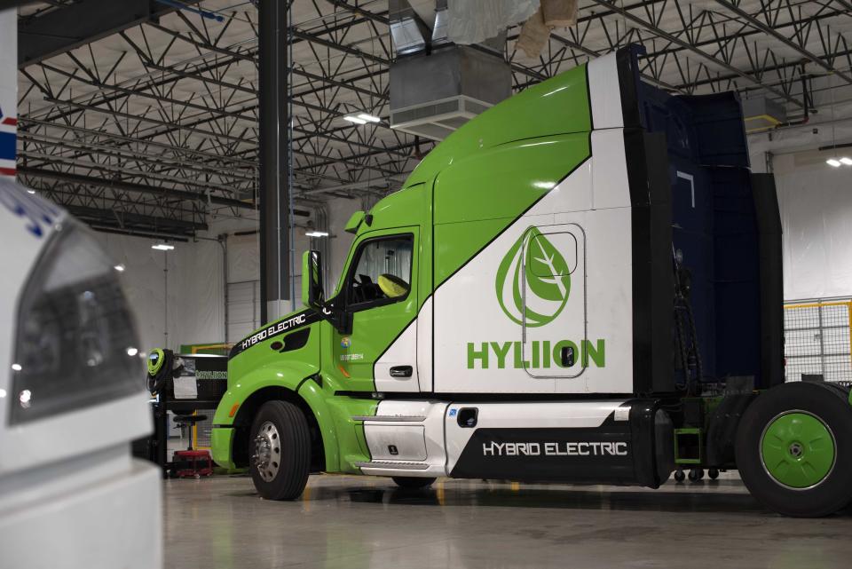 Hyliion plans to retrofit existing trucks with its drivetrains to convert them into more efficient vehicles.