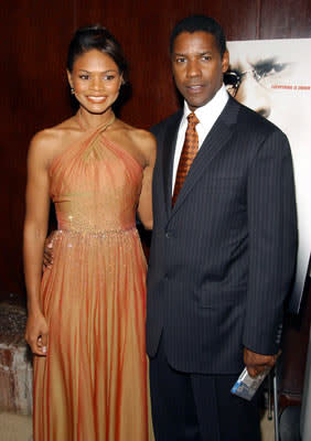 Kimberly Elise and Denzel Washington at the New York premiere of Paramount Pictures' The Manchurian Candidate