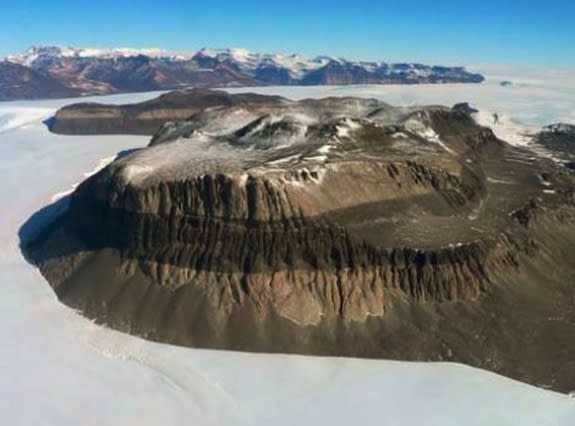 Friis Hills in Antarctica, one of the driest places on Earth.