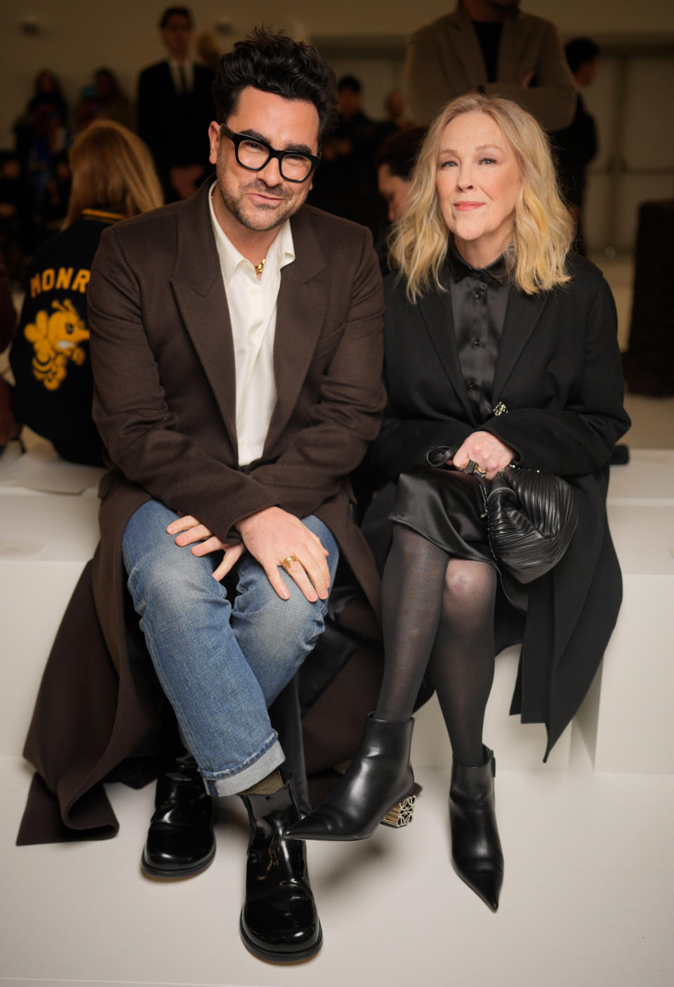 Dan Levy and Catherine O'Hara