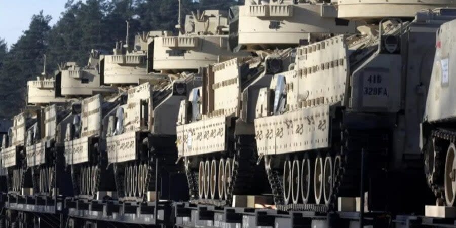 US sent dozens of Bradley infantry fighting vehicles to Ukraine