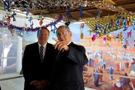 U.S. Secretary of State Mike Pompeo and Israeli Prime Minister Benjamin Netanyahu meet in Jerusalem