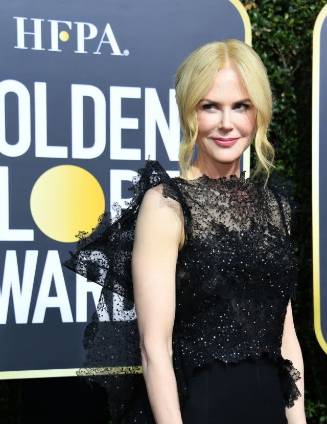 Nicole Kidman at the 75th Golden Globe Awards, January 2018, in Beverly Hills, California