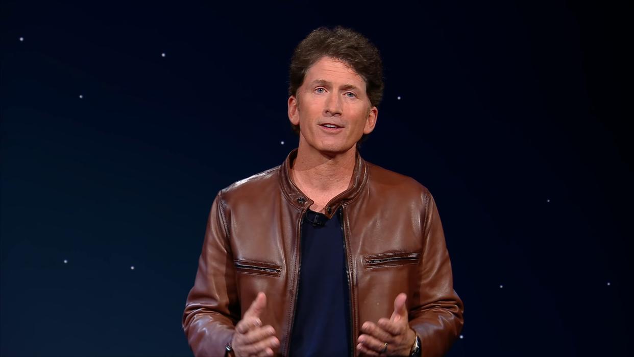  Todd Howard Starfield reveal. 