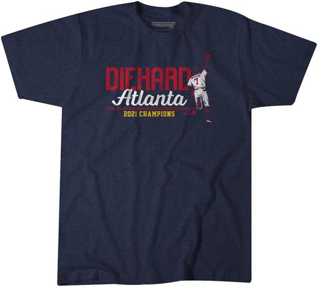 Atlanta Braves Nike 2021 World Series Champions Celebration Shirt