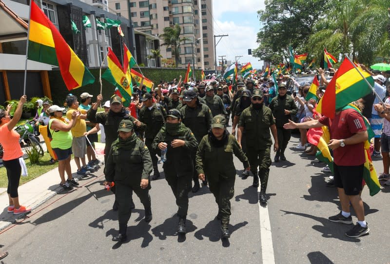 Anti-government protests in Bolivia