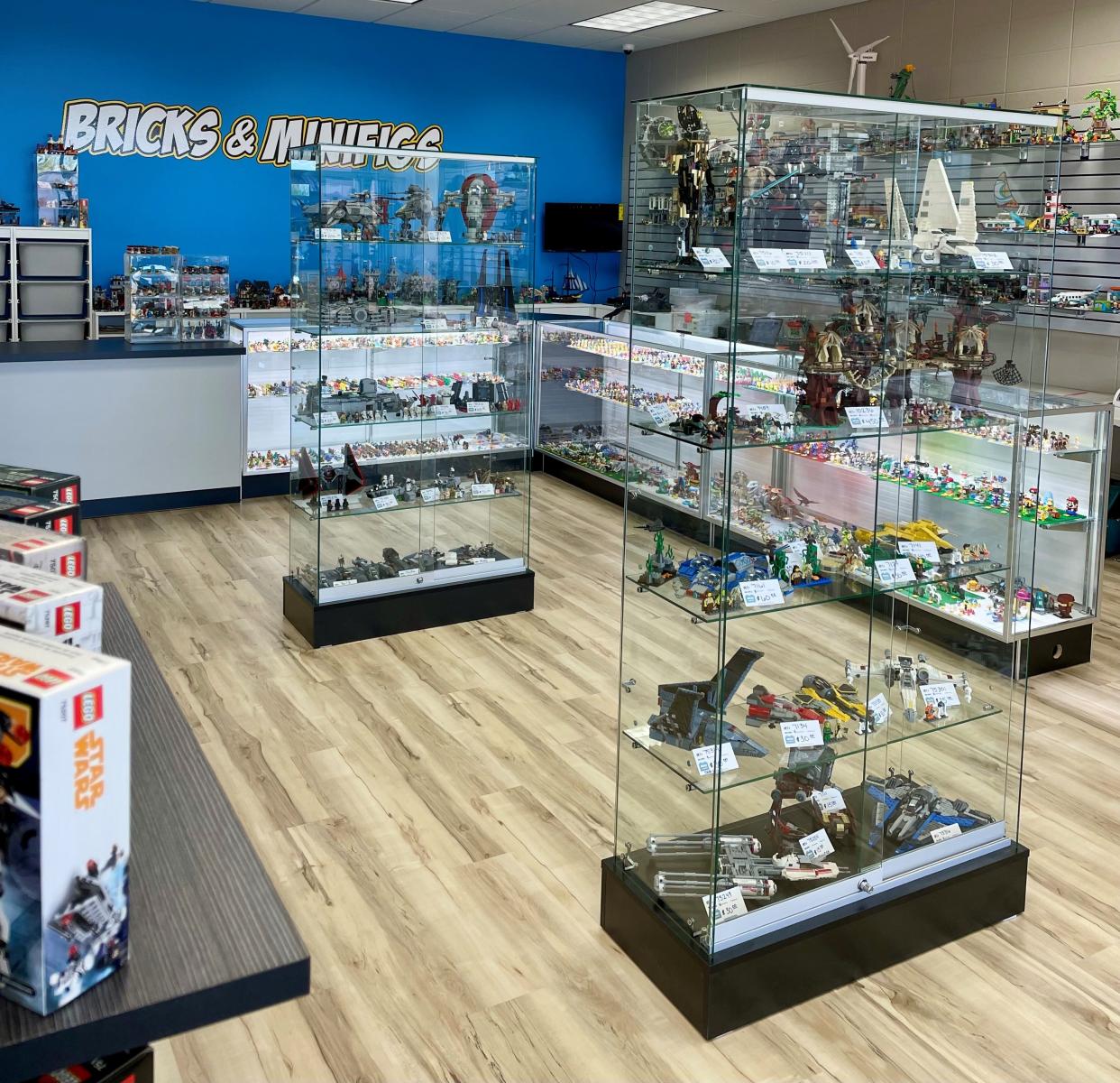 The grand opening for Bricks & Minifigs Sioux Falls is Saturday, May 21. The franchise is an authorized Lego reseller that sells, buys and trades merchandise.