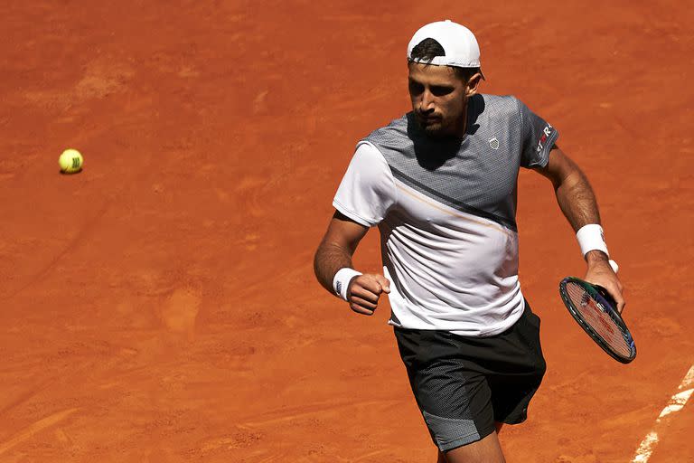 En Madrid, el cordobés Pedro Cachin venció al estadounidense Frances Tiafoe y avanzó por primera vez a los octavos de final de un Masters 1000