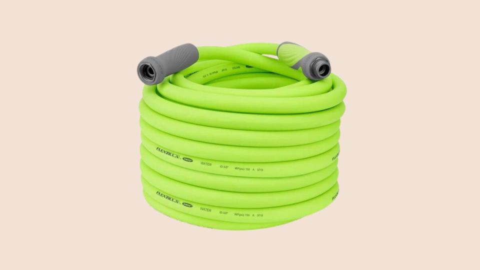 Keep your lawn hydrated with this extensive FlexZilla hose on sale at Lowe's right now.