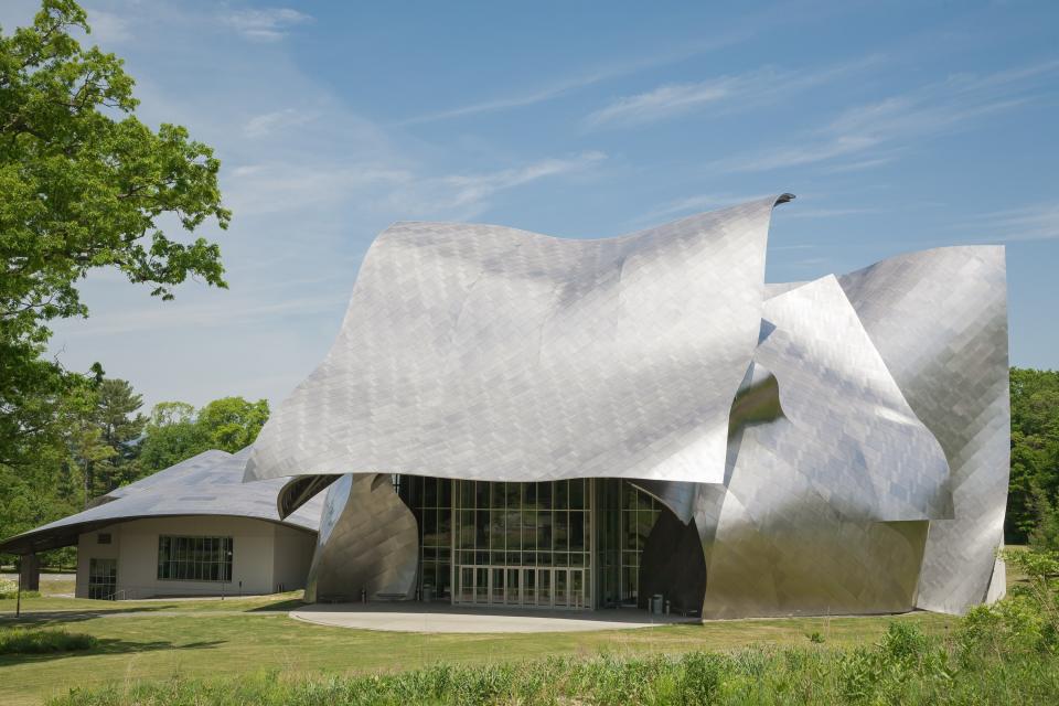 Frank Gehry’s Fisher Center for the Performing Arts at Bard College (Annandale-on-Hudson, New York)