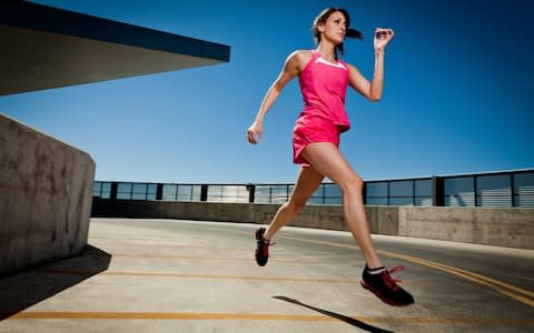 The more exercise you do, the more calories you'll burn  - Credit: Alamy 