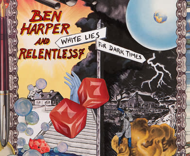 <p>After an incredible showing at Bluesfest Byron Bay and The Metro in Sydney earlier this year, Ben Harper and Relentless7 have released their debut record, White Lies For Dark Times.</p>