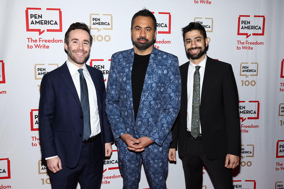 Peter Skurman, Kal Penn and Romen Borsellino