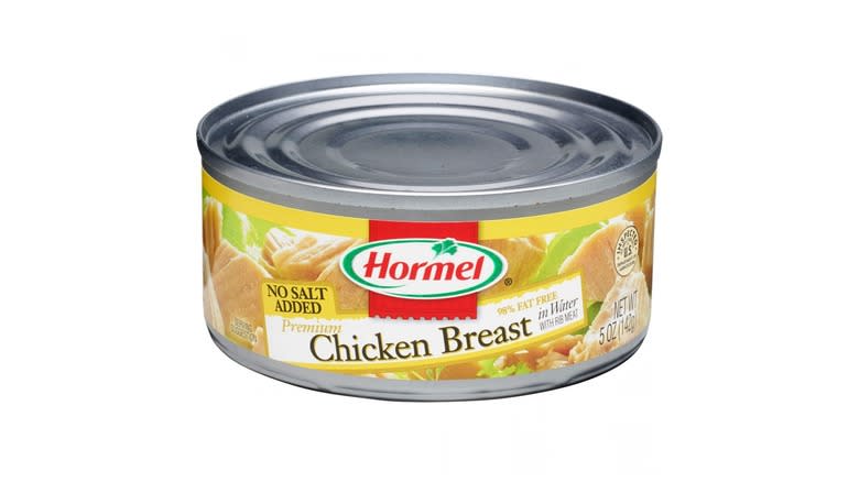 Hormel canned chicken no salt