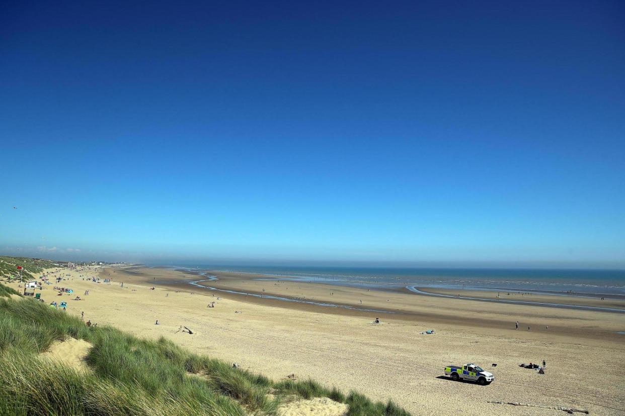 Camber Sands, near where the fake earthquake took place: Getty Images