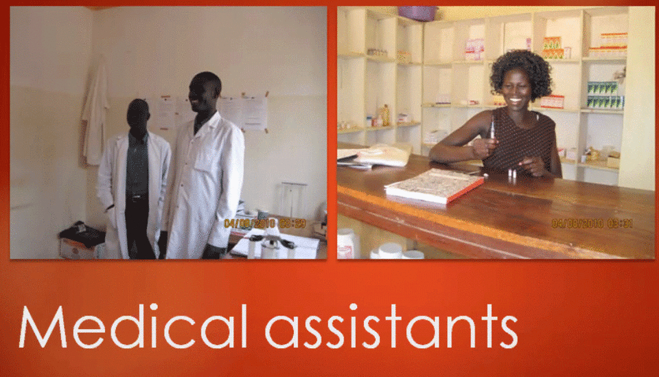 Susan Montgomery praised medical assistants when talking about her time in South Sudan.