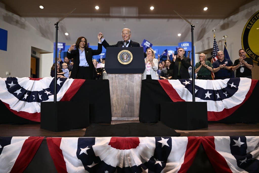 “Make no mistake, this is a clear abuse of power designed to buy votes before the November election,” Sen. Bill Cassidy (R-La.) told The Post. AFP via Getty Images