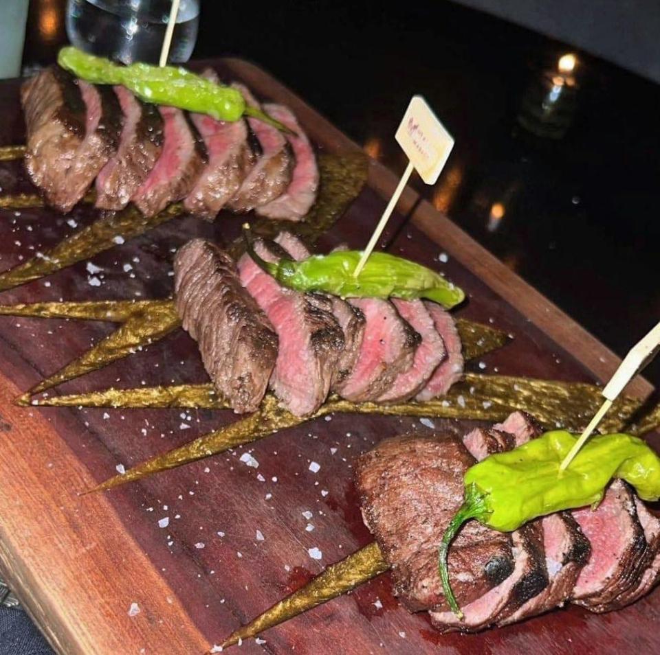 The Wagyu Sampler, which features 25 ounces of meat, was the favorite of diners at Meat Market in 2023.