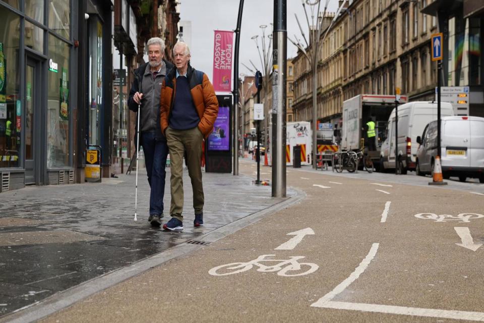 Terry Robinson and Cllr Robert Mooney <i>(Image: Newsquest)</i>