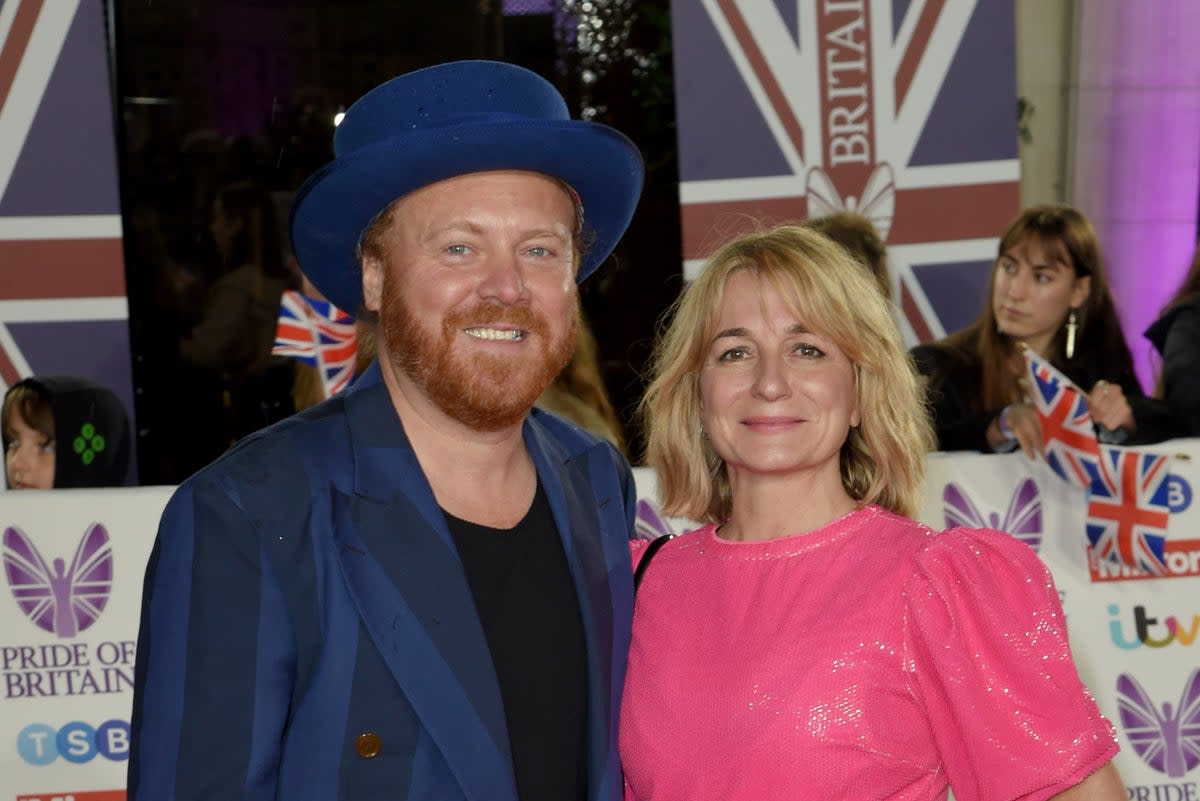 Keith Lemon and Lucie Cave are starring together in new podcast Back Then When  (Eamonn M McCormack/Getty Images)