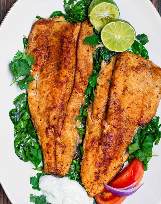 Pan Fried Trout Recipe - House of Nash Eats