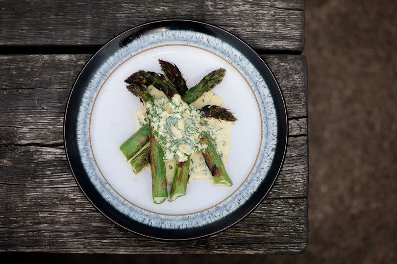 Welbeck asparagus - with zero food miles