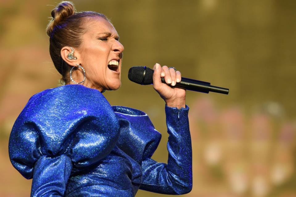 Celine Dion performs live at Barclaycard Presents British Summer Time Hyde Park at Hyde Park on July 5, 2019.