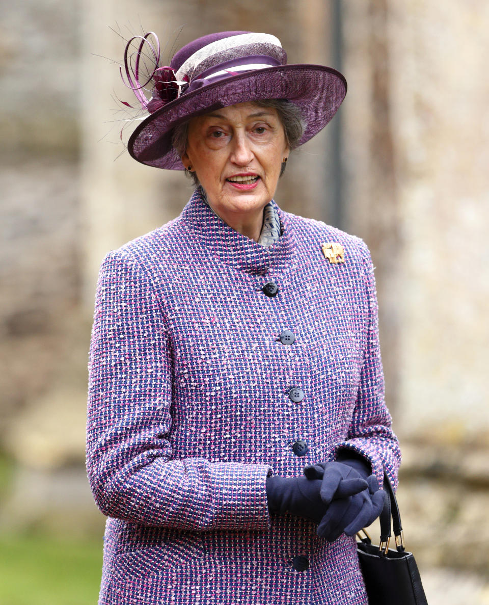 Lady Susan Hussey in Norwich, England, on Jan. 19, 2014.  (Max Mumby / Getty Images)