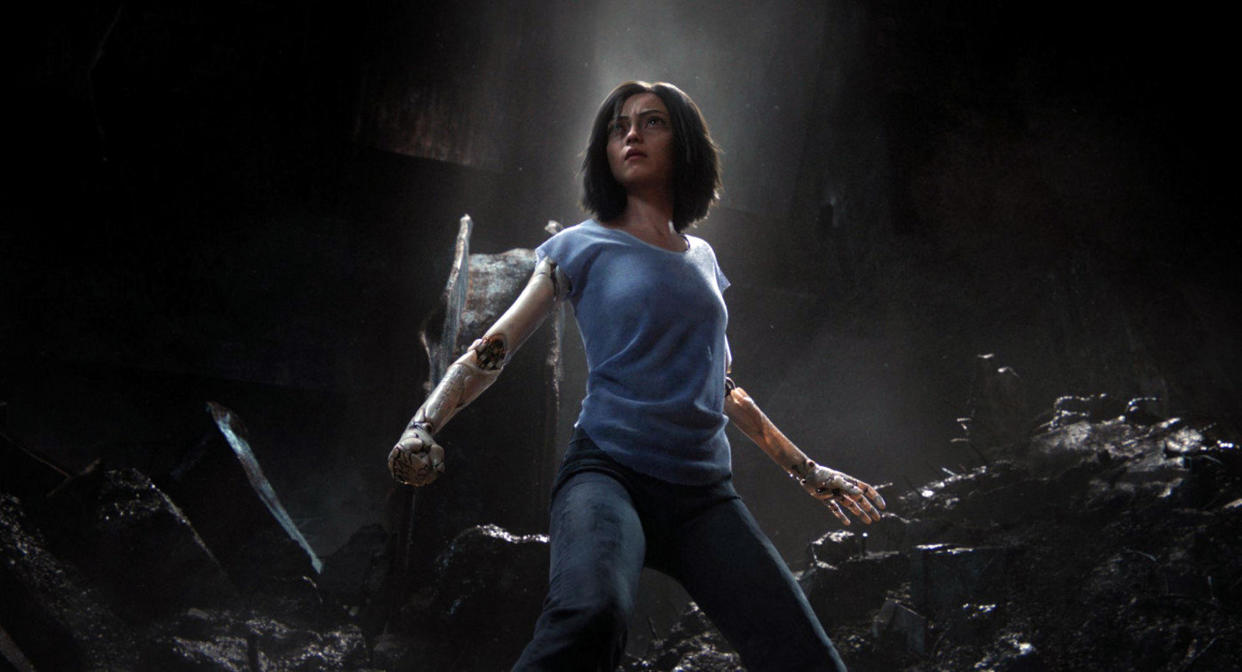 Alita: Battle Angel was released in 2019. (Alamy)