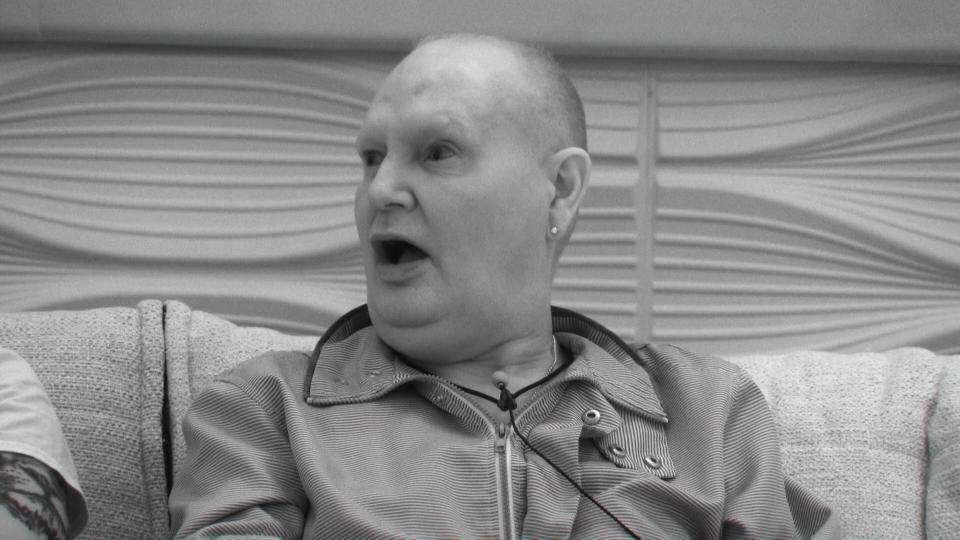 Paul Gascoigne is among the celebs living in the bunker on Scared of the Dark. (Channel 4)