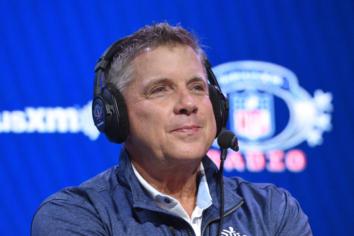 Sean Payton stepped away as head coach of the Saints after last season. (Photo by Vivien Killilea/Getty Images for SiriusXM )