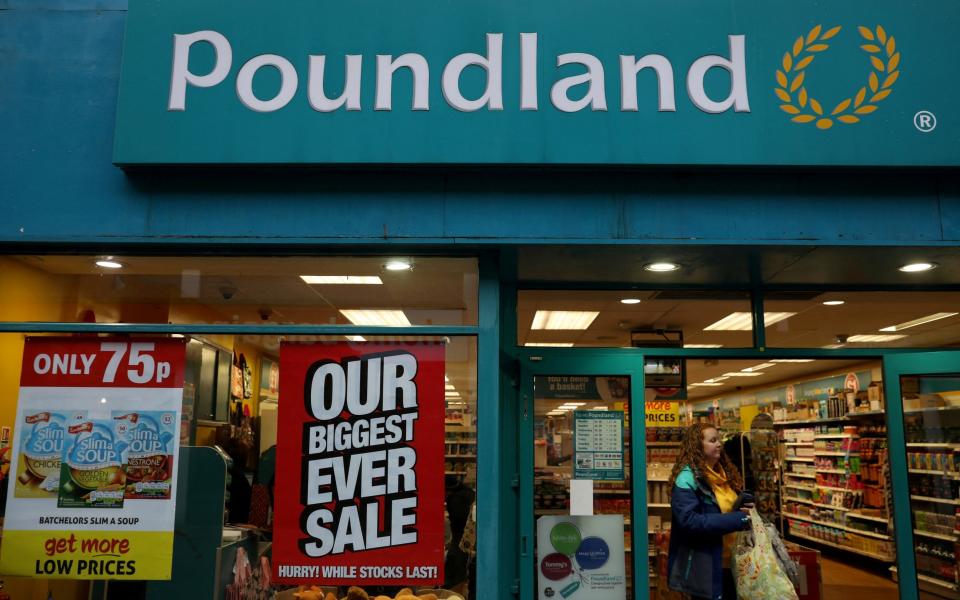 Poundland sales were boosted by new store openings - REUTERS/Phil Noble