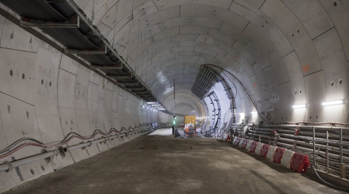 The tunnel is just under one mile long  (RiverLinx)