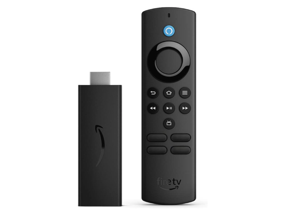 Fire TV Stick Lite with latest Alexa Voice Remote Lite. Image via Amazon.