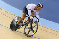 Robert Forstemann of Germany in action during the Men's Sprint Track Cycling 1/8 Finals on Day 8 of the London 2012 Olympic Games at Velodrome on August 4, 2012 in London, England. (Getty Images)